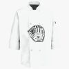 Button Chef Coat with Thermometer Pocket Thumbnail
