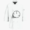 Button Chef Coat with Thermometer Pocket Thumbnail