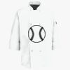 Button Chef Coat with Thermometer Pocket Thumbnail
