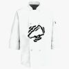 Button Chef Coat with Thermometer Pocket Thumbnail