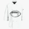 Button Chef Coat with Thermometer Pocket Thumbnail