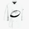 Button Chef Coat with Thermometer Pocket Thumbnail