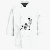 Button Chef Coat with Thermometer Pocket Thumbnail
