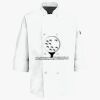 Button Chef Coat with Thermometer Pocket Thumbnail