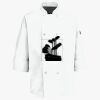 Button Chef Coat with Thermometer Pocket Thumbnail