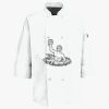 Button Chef Coat with Thermometer Pocket Thumbnail