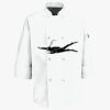 Button Chef Coat with Thermometer Pocket Thumbnail