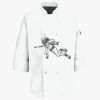 Button Chef Coat with Thermometer Pocket Thumbnail