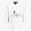 Button Chef Coat with Thermometer Pocket Thumbnail