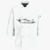 Button Chef Coat with Thermometer Pocket Thumbnail