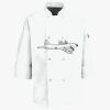 Button Chef Coat with Thermometer Pocket Thumbnail