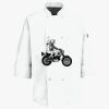 Button Chef Coat with Thermometer Pocket Thumbnail