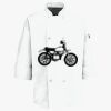 Button Chef Coat with Thermometer Pocket Thumbnail