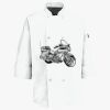 Button Chef Coat with Thermometer Pocket Thumbnail