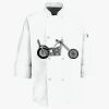 Button Chef Coat with Thermometer Pocket Thumbnail