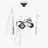 Button Chef Coat with Thermometer Pocket Thumbnail