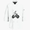 Button Chef Coat with Thermometer Pocket Thumbnail