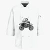 Button Chef Coat with Thermometer Pocket Thumbnail