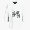 Button Chef Coat with Thermometer Pocket Thumbnail