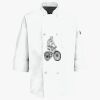 Button Chef Coat with Thermometer Pocket Thumbnail