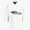 Button Chef Coat with Thermometer Pocket Thumbnail