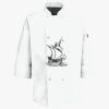 Button Chef Coat with Thermometer Pocket Thumbnail