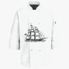 Button Chef Coat with Thermometer Pocket Thumbnail