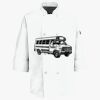 Button Chef Coat with Thermometer Pocket Thumbnail