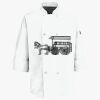 Button Chef Coat with Thermometer Pocket Thumbnail