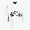 Button Chef Coat with Thermometer Pocket Thumbnail