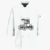 Button Chef Coat with Thermometer Pocket Thumbnail