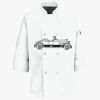 Button Chef Coat with Thermometer Pocket Thumbnail