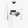 Button Chef Coat with Thermometer Pocket Thumbnail