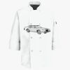 Button Chef Coat with Thermometer Pocket Thumbnail