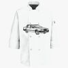 Button Chef Coat with Thermometer Pocket Thumbnail