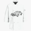 Button Chef Coat with Thermometer Pocket Thumbnail