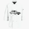 Button Chef Coat with Thermometer Pocket Thumbnail