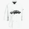 Button Chef Coat with Thermometer Pocket Thumbnail
