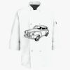 Button Chef Coat with Thermometer Pocket Thumbnail
