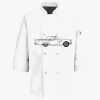 Button Chef Coat with Thermometer Pocket Thumbnail