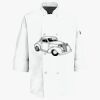 Button Chef Coat with Thermometer Pocket Thumbnail