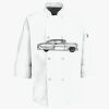 Button Chef Coat with Thermometer Pocket Thumbnail