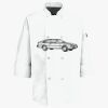 Button Chef Coat with Thermometer Pocket Thumbnail