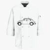 Button Chef Coat with Thermometer Pocket Thumbnail