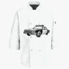 Button Chef Coat with Thermometer Pocket Thumbnail