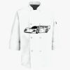 Button Chef Coat with Thermometer Pocket Thumbnail