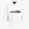 Button Chef Coat with Thermometer Pocket Thumbnail
