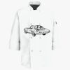 Button Chef Coat with Thermometer Pocket Thumbnail