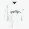 Button Chef Coat with Thermometer Pocket Thumbnail
