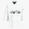 Button Chef Coat with Thermometer Pocket Thumbnail